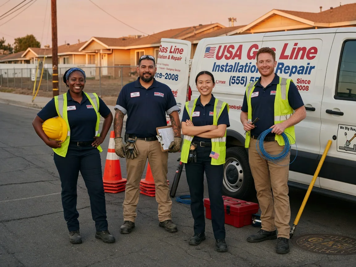 Gas Line Installation company in Alleghany, CA